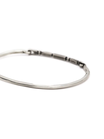 Werkstatt:münchen Werkstatt Munchen Bracelet Sculpture M2672 In Silber