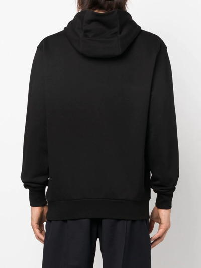 Philipp Plein Skull Graphic-print Hoodie In Schwarz