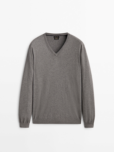Massimo dutti cotton silk cashmere deals