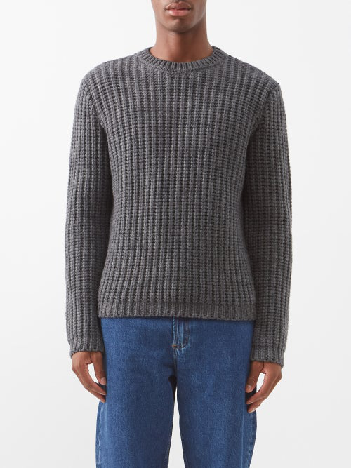 A.P.C. Gray Heini Sweater