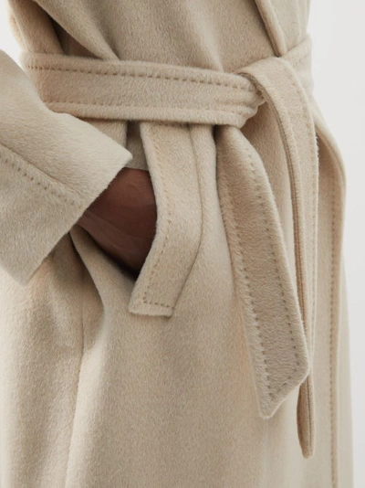 Weekend Max Mara Wool Alpaca And Mohair Coat In Brown | ModeSens