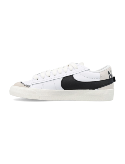 Shop Nike Blazer Low 77 Jumbo In White Black