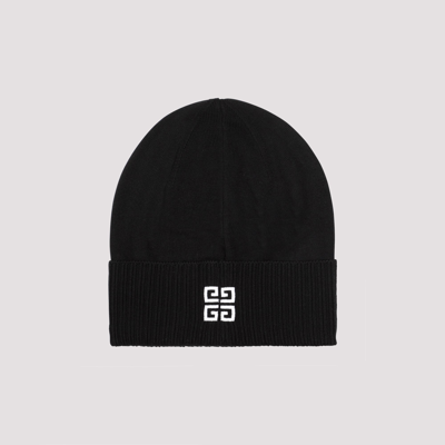 Shop Givenchy Wool Beanie Hat In Black