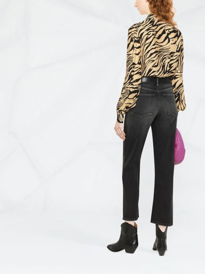 Iro Fitted Organic Cotton Jeans In Black