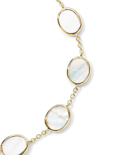 Shop Ippolita 18kt Yellow Gold Rock Candy Confetti Mother Of Pearl Bracelet In Gelb