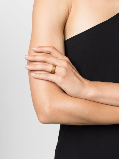 Maison Margiela Numerical Ring In Gold