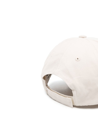 Shop Zadig & Voltaire Logo-embroidered Baseball Cap In Nude