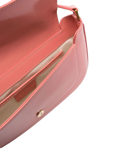 By Far Miranda Bag In Salmon-coloured Semi-patent Leather In Rosa