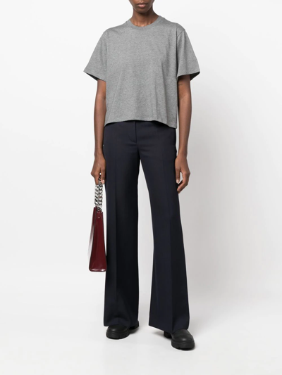 Loulou Studio Crew-neck Oversized T-shirt In Grau