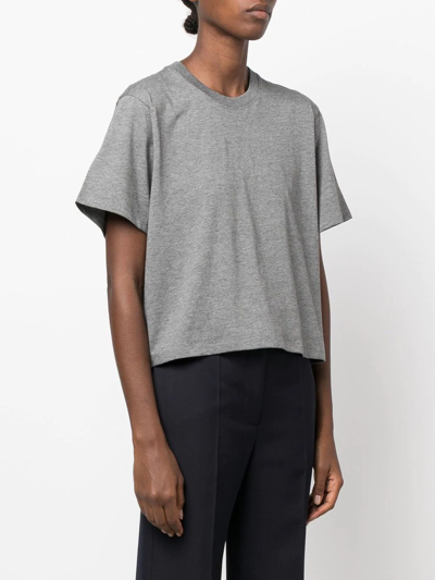 Loulou Studio Crew-neck Oversized T-shirt In Grau