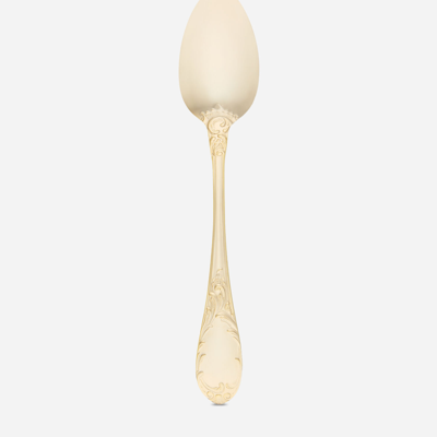 Shop Dolce & Gabbana 24k Gold Plated Soup Spoon In Multicolor