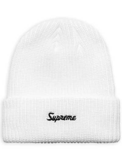 Shop Supreme Loose Gauge Beanie In White