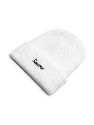 Shop Supreme Loose Gauge Beanie In White