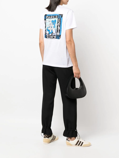 Modes Garments Modes Graphic-print T-shirt In White
