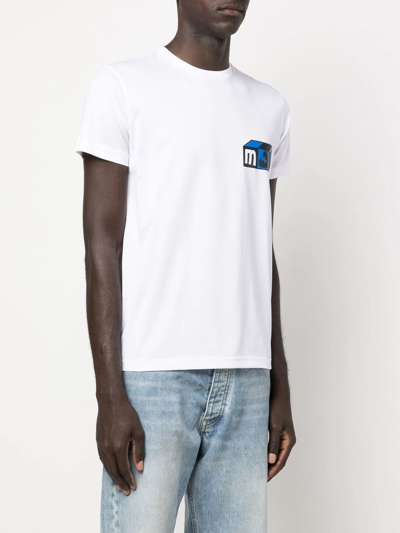 Modes Garments Modes Graphic-print T-shirt In White