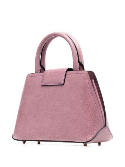 Shop Alberta Ferretti Albi 33 Shoulder Bag In Pink