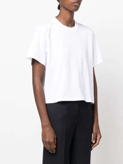 Loulou Studio Relaxed Short-sleeve T-shirt In White