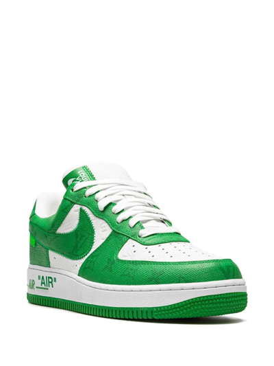 Nike X Louis Vuitton Air Force 1 Low Sneakers In Green