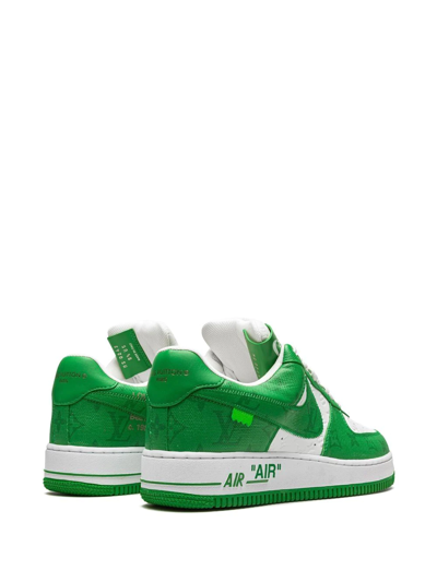 Nike X Louis Vuitton Air Force 1 Low Sneakers In Green