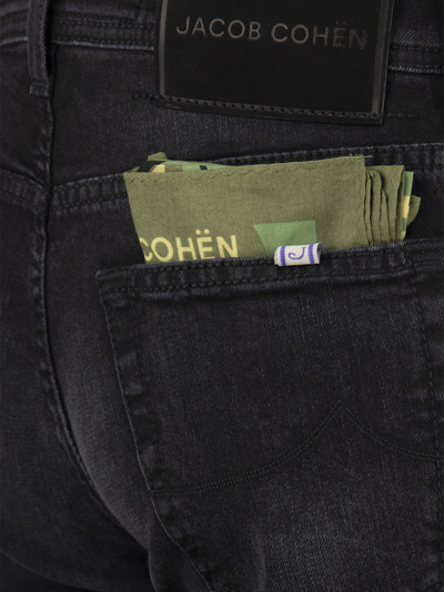 Shop Jacob Cohen Nick - Slim-fit Jeans In Black