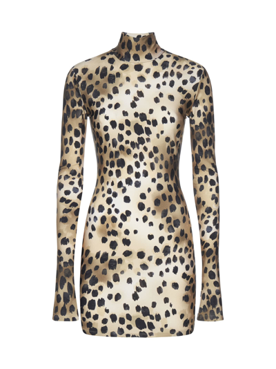 Shop The Andamane Dress In Animalier