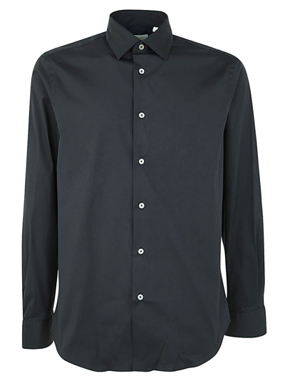 Shop Paul Smith Gents Tailored Shirt In Black