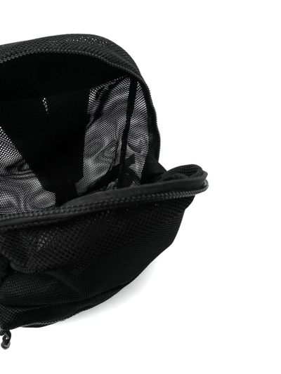 Shop Apc Black Mesh Backpack In Nero