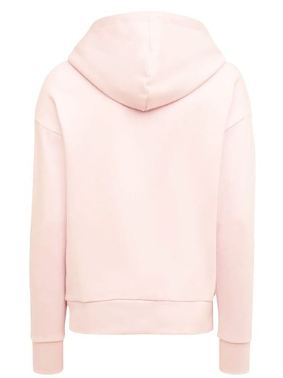 Shop Apc Pink Cotton Hoodie In Rosa