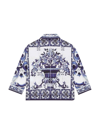 Shop Dolce & Gabbana Girl Shirt With Print