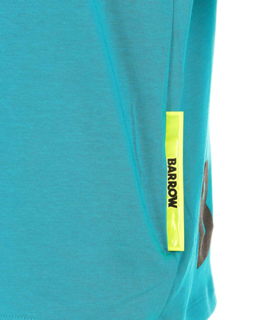 Shop Barrow Logo T-shirt In Blue