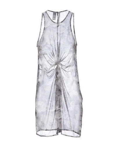 Shop Zimmermann Short Dress In Grey