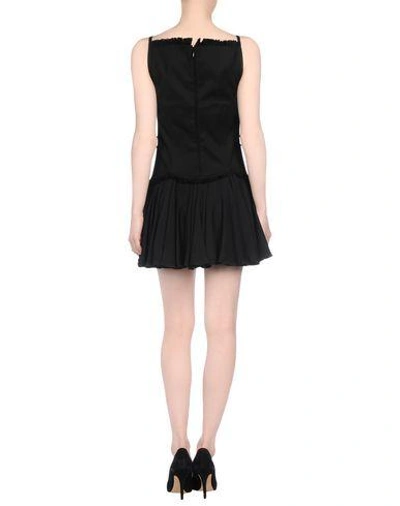 Shop Dsquared2 Short Dress In Black