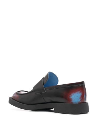 Shop Camperlab 1978 Square-toe Leather Loafers In Black
