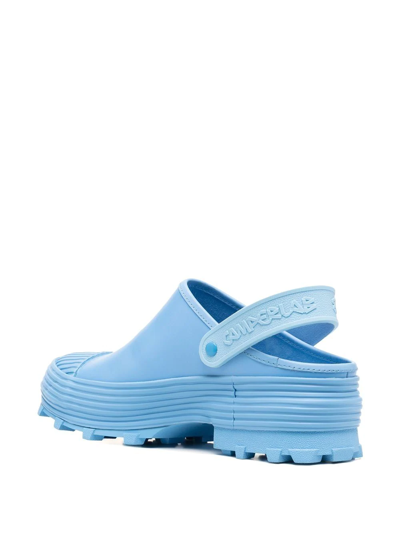 Shop Camperlab Slip-on Crocs In Blue