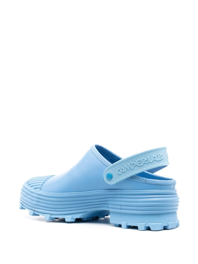 LOGO带厚底穆勒鞋