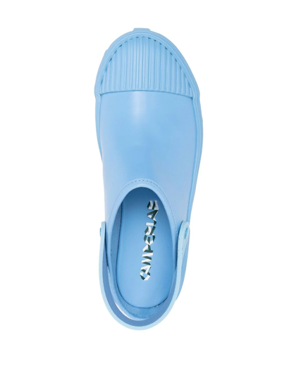 LOGO带厚底穆勒鞋