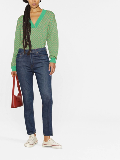Polo Ralph Lauren High-rise Skinny Jeans In Blau