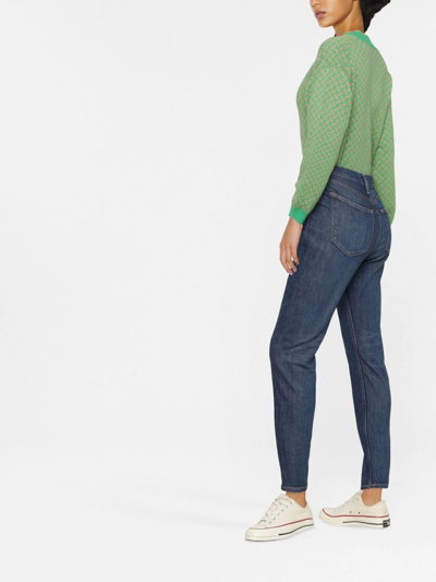 Polo Ralph Lauren High-rise Skinny Jeans In Blau
