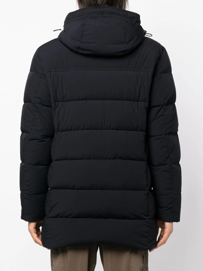 Moorer 'gorner' Down Jacket In Blau
