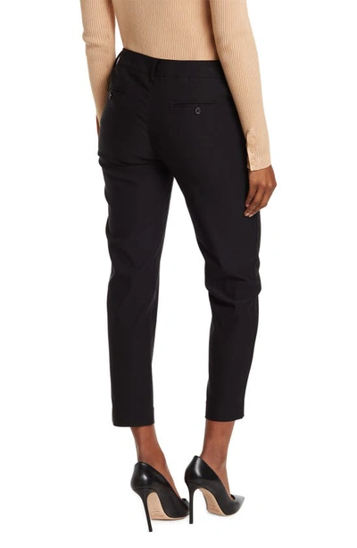 Nanette Lepore Women's Front-seam Ankle Pants In Very Black