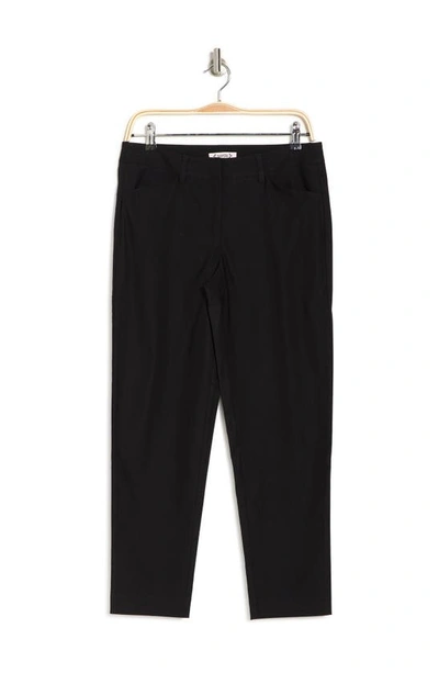 Nanette Lepore Women's Front-seam Ankle Pants In Very Black