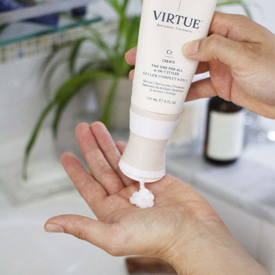Virtue One For All 6-in-1 Styler Cream Travel Size 60ml In 2 oz