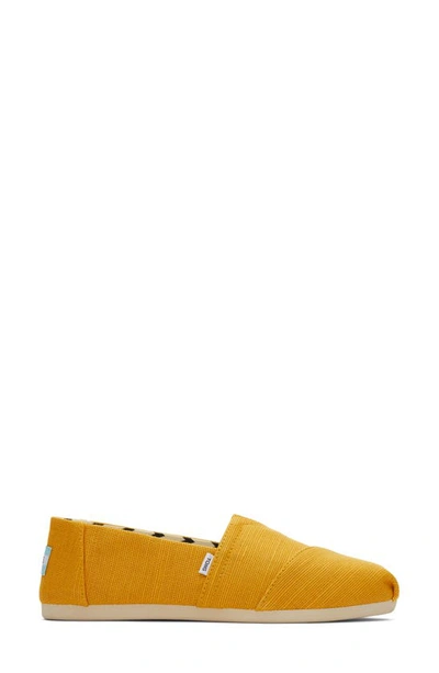 Shop Toms Alpargata Slip-on In Yellow Sneaker