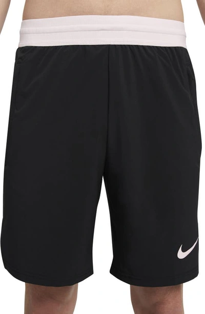 Nike Men's Pro Dri-fit Flex Vent Max 8" Training Shorts In Black/pink  Foam/pink Foam | ModeSens