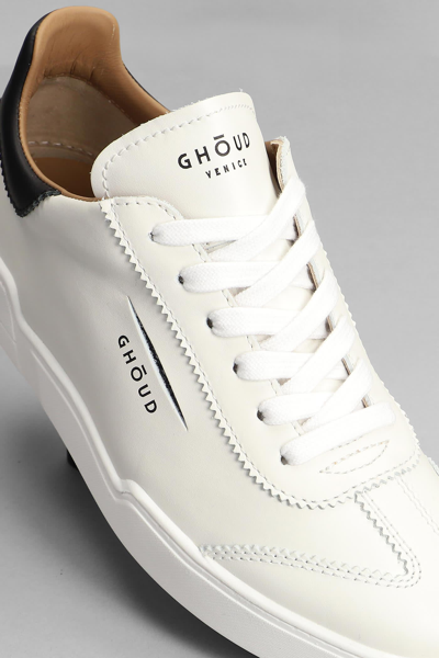 Shop Ghoud Lob 01 Sneakers In White Leather