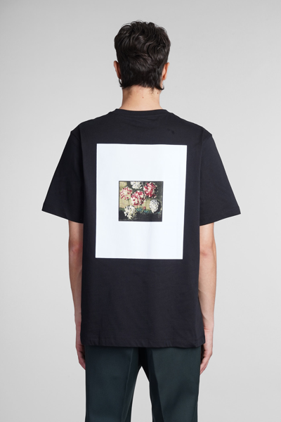 Shop Oamc Bloom T-shirt In Black Cotton