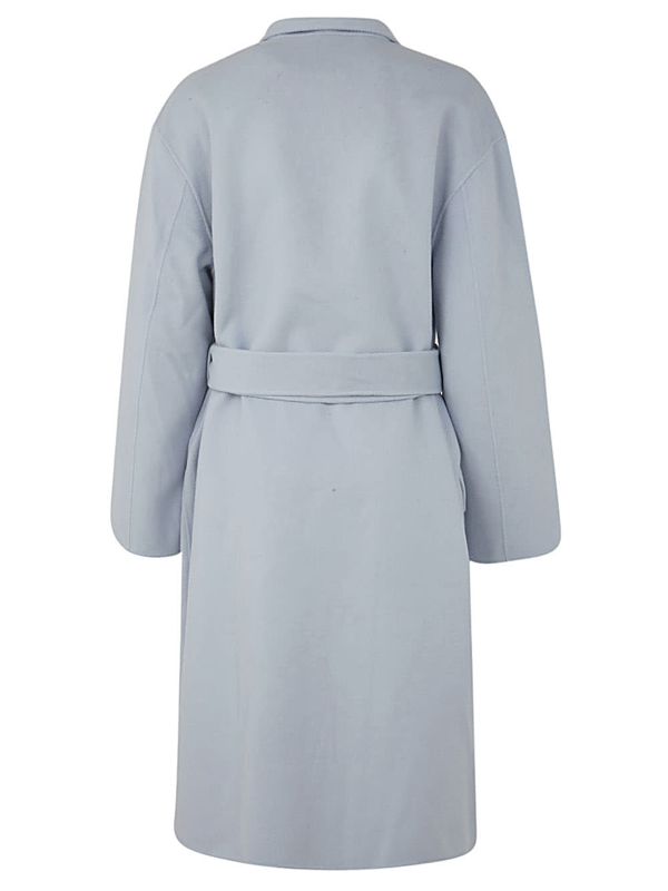 Theory mélange double-breasted coat - Grey