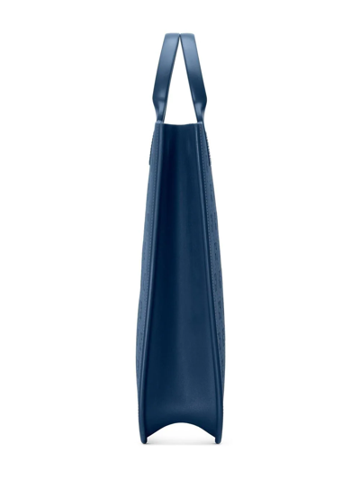 Shop Gucci Cut-out Gg Shopping Bag In Blue