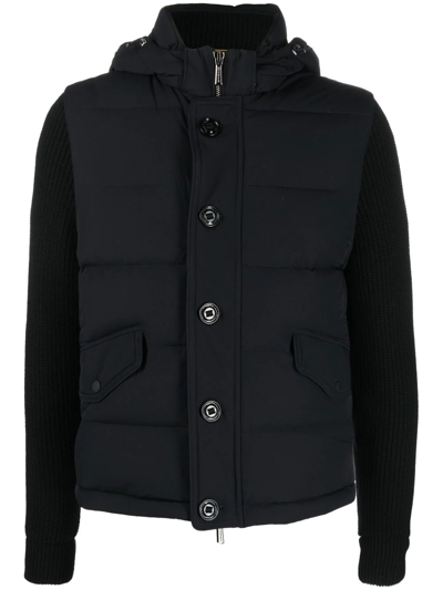 Moorer Foscolo Down Jacket In Blue