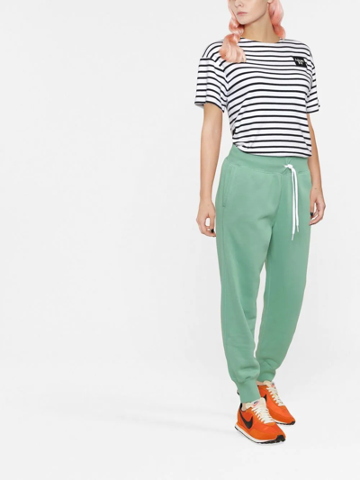 Shop Polo Ralph Lauren Polo Pony Tapered Track Pants In Green